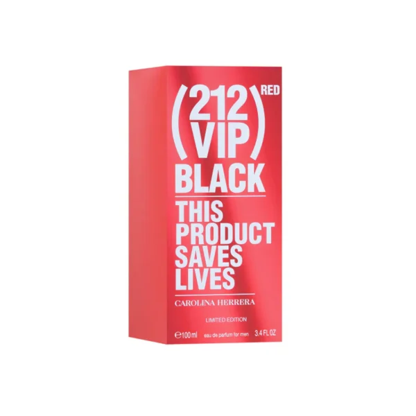 Carolina Herrera 212 Vip Black Red - 100ML